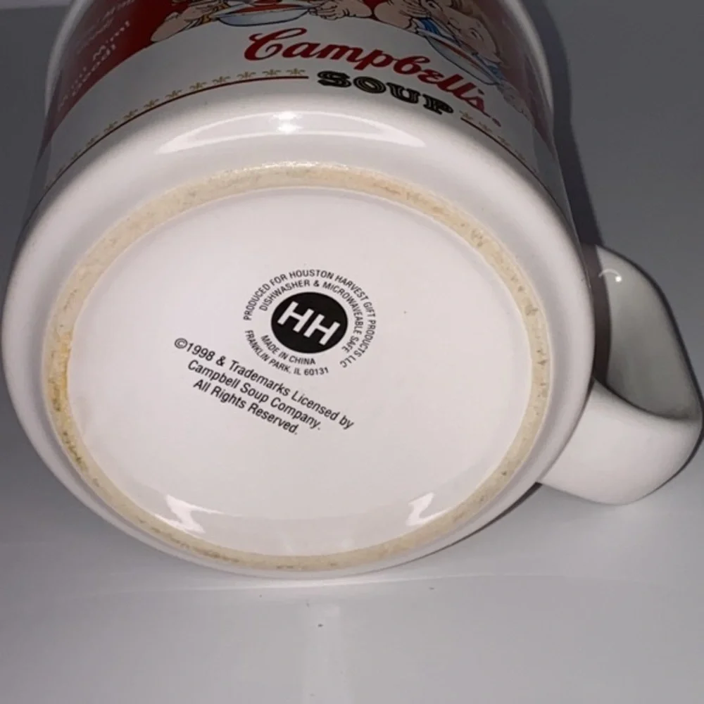 Vintage Campbell's Soup Kids Mug Houston Harvest‎